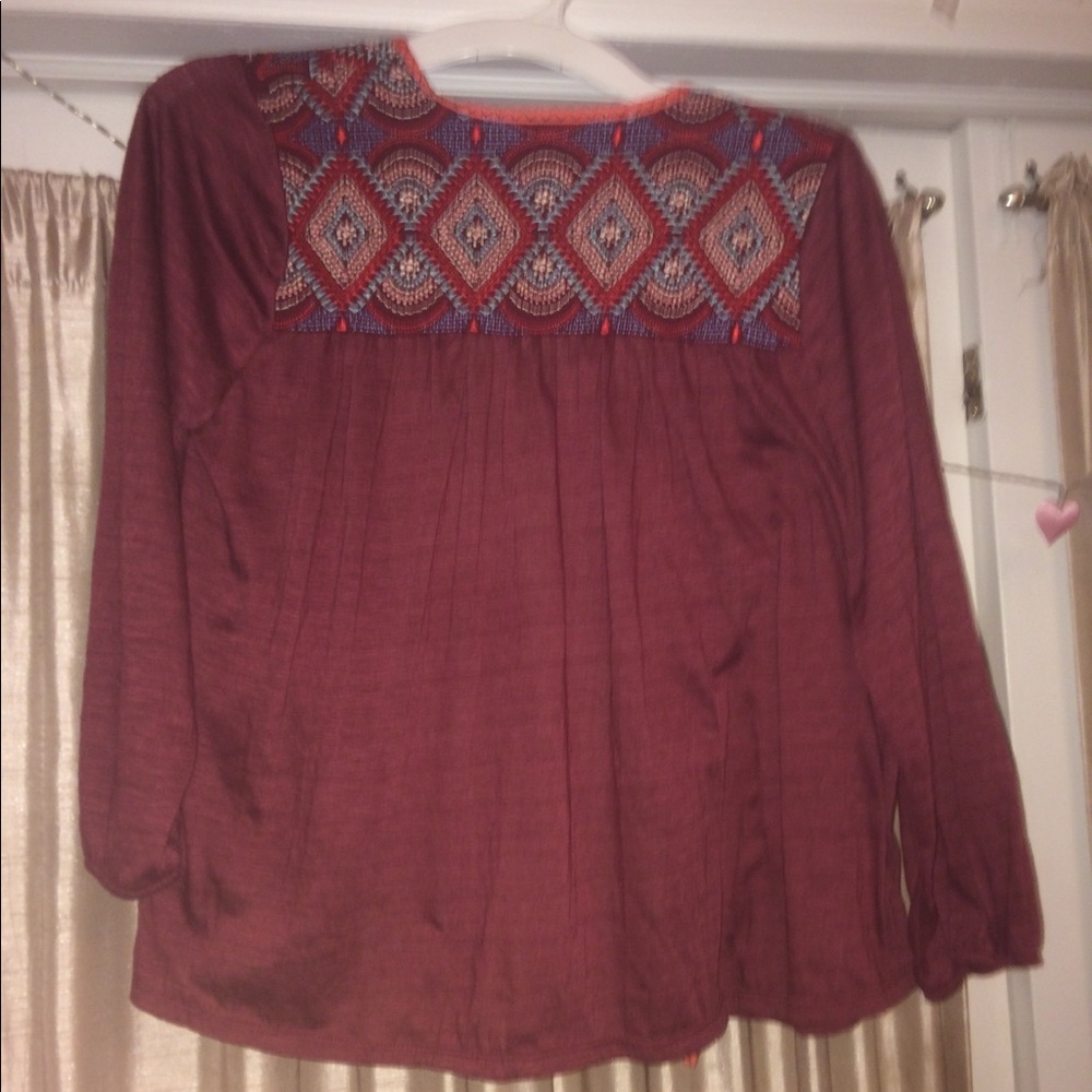 American Rag patterned shoulder cardigan - Picture 7 of 8
